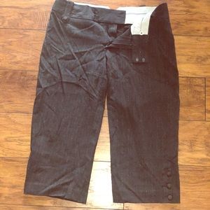 Mossimo Tinsel Capri Slacks